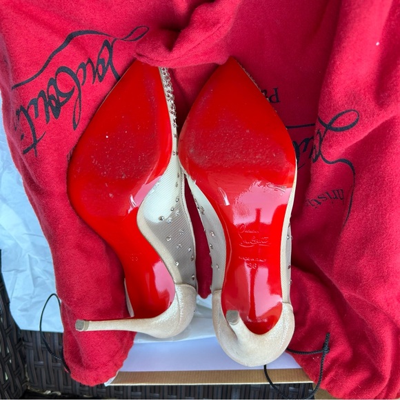 Follies Strass Christian Louboutin 100mm pumps - Picture 12 of 12